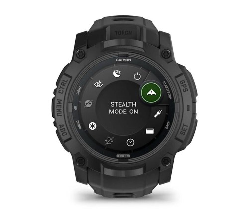 Умные часы Garmin Instinct 3 50 mm AMOLED Tactical Edition Black 010-03020-50