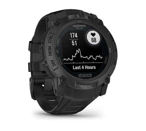 Умные часы Garmin Instinct 3 50 mm Solar Tactical Edition Black 010-02935-50