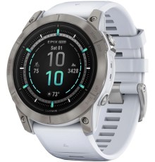Умные часы Garmin Epix Pro (Gen 2) 51mm Sapphire Titanium Whitestone (010-02804-12)