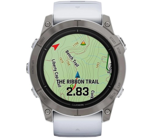 Умные часы Garmin Epix Pro (Gen 2) 51mm Sapphire Titanium Whitestone (010-02804-12)