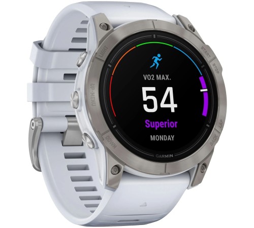 Умные часы Garmin Epix Pro (Gen 2) 51mm Sapphire Titanium Whitestone (010-02804-12)