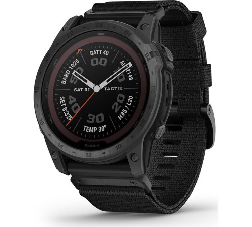 Умные часы Garmin Tactix 7 Pro Ballistics Sapphire Solar Black: надёжность и функциональность для профессионалов