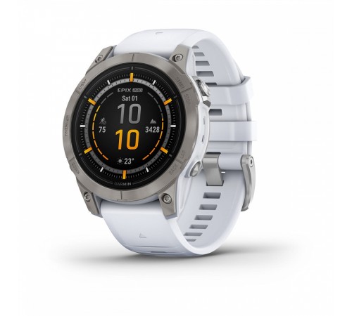 Умные часы Garmin Epix Pro (Gen 2) Sapphire Titanium Whitestone: стиль и функциональность