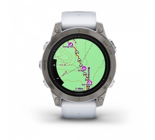 Умные часы Garmin Epix Pro (Gen 2) Sapphire Titanium Whitestone: стиль и функциональность