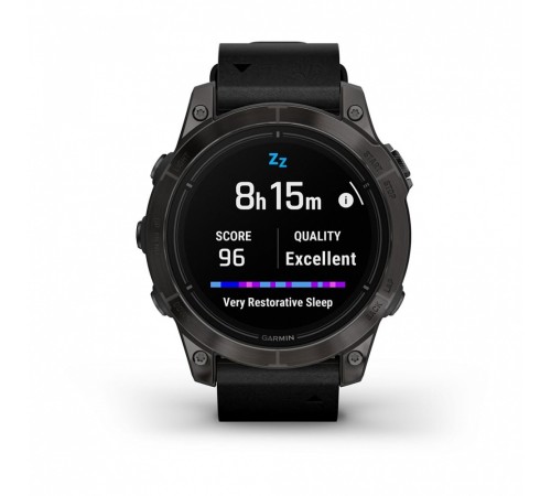 Умные часы Garmin Epix Pro (Gen 2) 47мм Carbon Gray Titanium with Black Band