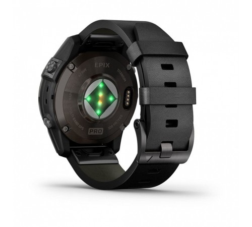 Умные часы Garmin Epix Pro (Gen 2) 47мм Carbon Gray Titanium with Black Band