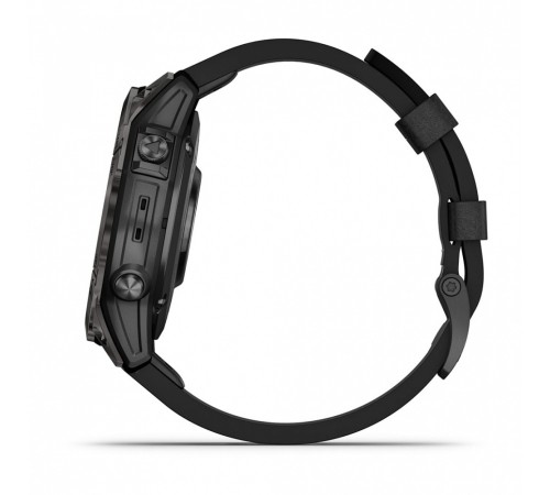 Умные часы Garmin Epix Pro (Gen 2) 47мм Carbon Gray Titanium with Black Band