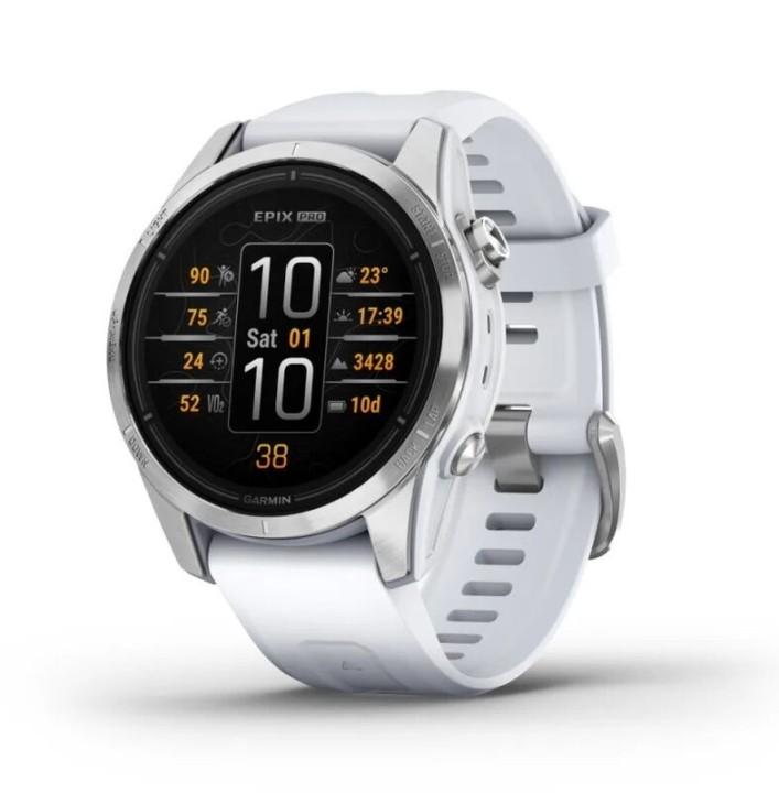 Умные часы Garmin Epix Pro (Gen 2) 42мм Standard Edition Silver EU
