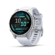 Умные часы Garmin Fenix 8 43 мм Amoled Silver with Whitestone Silicone Band 010-02903-00 Умные часы Garmin Fenix 8 43 мм Amoled Silver with Whitestone Silicone Band 010-02903-00