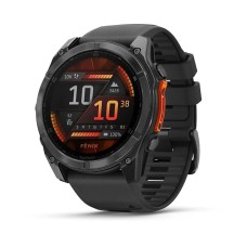 Умные часы Garmin Fenix 8 51mm Amoled Slate Gray with Black Silicone Band 010-02905-00 Умные часы Garmin Fenix 8 51mm Amoled Slate Gray with Black Silicone Band 010-02905-00