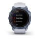 Умные часы Garmin FENIX 7X Blue Titanium с ремешком Whitestone: стиль и функциональность