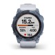 Умные часы Garmin FENIX 7X Blue Titanium с ремешком Whitestone: стиль и функциональность