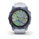 Умные часы Garmin FENIX 7X Blue Titanium с ремешком Whitestone: стиль и функциональность