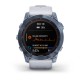Умные часы Garmin FENIX 7X Blue Titanium с ремешком Whitestone: стиль и функциональность