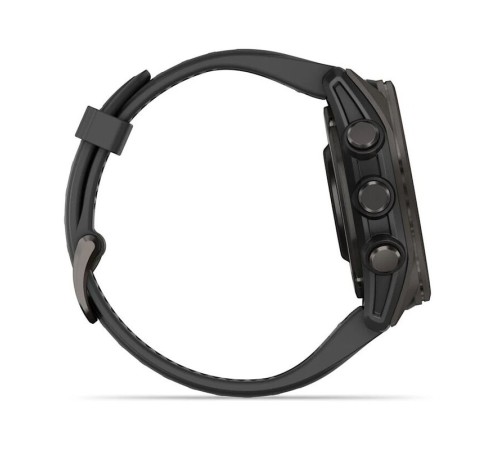 Умные часы Garmin Fenix 8 43 мм Amoled Sapphire Titanium Carbon Gray 010-02903-21