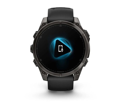 Умные часы Garmin Fenix 8 47 мм Amoled Sapphire Titanium Carbon Gray 010-02904-21