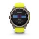 Умные часы Garmin Fenix 8 47 мм Solar Sapphire Carbon Gray DLC Titanium with Amp Yellow/Graphite Silicone Band 010-02906-21