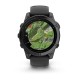 Умные часы Garmin Fenix E 47 мм Amoled Slate Gray Steel with Black Silicone Band 010-03025-01