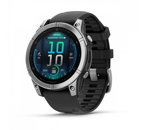 Умные часы Garmin Fenix E 47 мм с AMOLED-дисплеем из нержавеющей стали (EU)