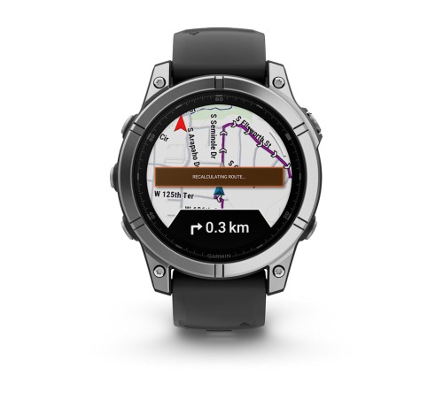 Умные часы Garmin Fenix E 47 мм с AMOLED-дисплеем из нержавеющей стали (EU)