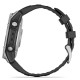 Умные часы Garmin Fenix E 47 мм Amoled Stainless Steel with Black Band 010-03025-02