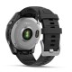 Умные часы Garmin Fenix E 47 мм Amoled Stainless Steel with Black Band 010-03025-02