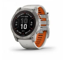 Умные часы Garmin Fenix 7X Pro 51 мм Sapphire Titanium with Fog Gray/Ember Orange 010-02778-14