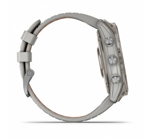 Умные часы Garmin Fenix 7X Pro 51 мм Sapphire Titanium with Fog Gray/Ember Orange 010-02778-14