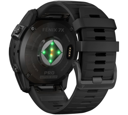 Умные часы Garmin Fenix 7X Pro 51 мм Solar Carbon Gray with Black Band 010-02778-00