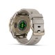 Умные часы Garmin Fenix 8 43 мм Amoled Sapphire Soft Gold with Limestone Leather Band plus Dark Sandstone Silicone 010-02903-40