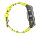 Умные часы Garmin Fenix 8 51mm Solar Sapphire Titanium with Yellow Graphite Silicone 010-02907-21
