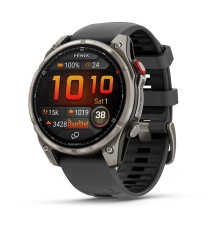 Умные часы Garmin Fenix 8 Pro 47mm Amoled Sapphire Lens Tinanium With Graphite/Black Silicone Band 010-03198-11
