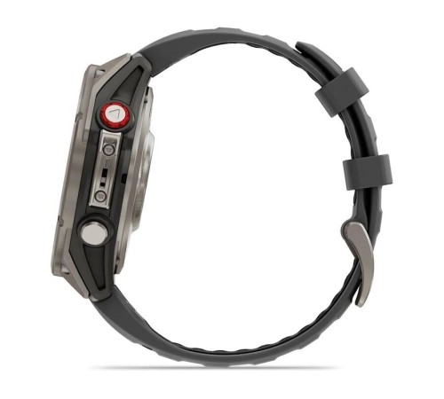 Умные часы Garmin Fenix 8 Pro 47mm Amoled Sapphire Lens Tinanium With Graphite/Black Silicone Band 010-03198-11