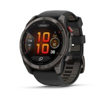 Умные часы Garmin Fenix 8 Pro 51mm Amoled Sapphire Lens Carbon Grey DLC Tinanium With Black/Pebble Gray 010-03199-01