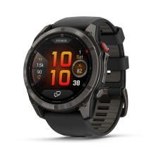 Умные часы Garmin Fenix 8 Pro 51mm Amoled Sapphire Lens Carbon Grey DLC Tinanium With Black/Pebble Gray 010-03199-01 Умные часы Garmin Fenix 8 Pro 51mm Amoled Sapphire Lens Carbon Grey DLC Tinanium With Black/Pebble Gray 010-03199-01