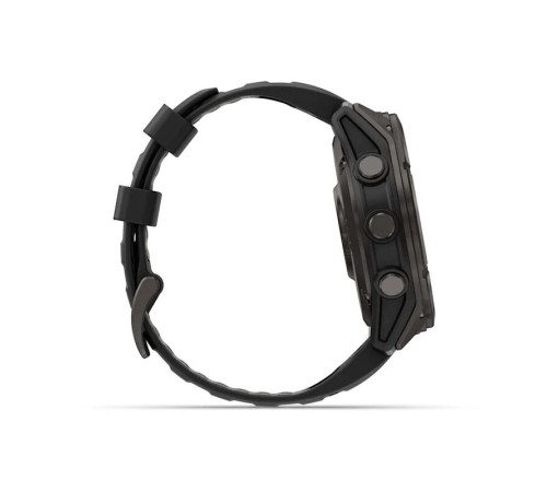 Умные часы Garmin Fenix 8 Pro 51mm Amoled Sapphire Lens Carbon Grey DLC Tinanium With Black/Pebble Gray 010-03199-01