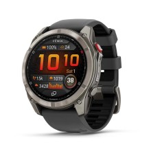 Умные часы Garmin Fenix 8 Pro 51mm Amoled Sapphire Lens Tinanium With Graphite/Black Silicone Band 010-03199-11