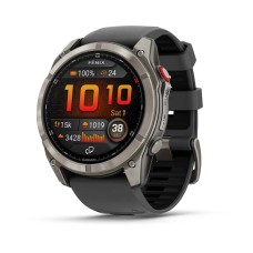Умные часы Garmin Fenix 8 Pro 51mm Amoled Sapphire Lens Tinanium With Graphite/Black Silicone Band 010-03199-11 Умные часы Garmin Fenix 8 Pro 51mm Amoled Sapphire Lens Tinanium With Graphite/Black Silicone Band 010-03199-11