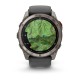 Умные часы Garmin Fenix 8 Pro 51mm Amoled Sapphire Lens Tinanium With Graphite/Black Silicone Band 010-03199-11