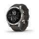 Умные часы Garmin Fenix 7 Standard Edition Silver с графитовым ремешком: стиль и функциональность