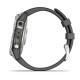 Умные часы Garmin Fenix 7 Standard Edition Silver с графитовым ремешком: стиль и функциональность