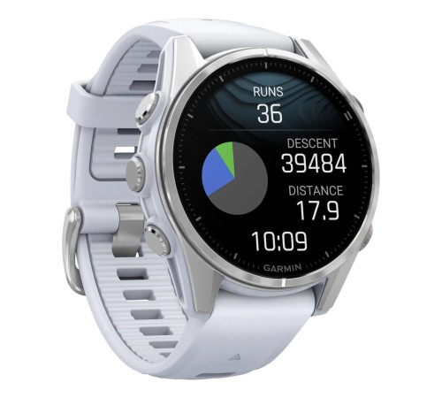 Умные часы Garmin FENIX 8 43 мм AMOLED Silver: стиль и функциональность
