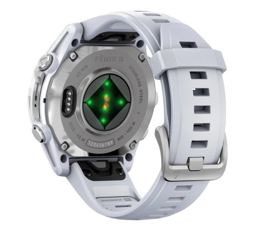 Умные часы Garmin FENIX 8 43 мм AMOLED Silver: стиль и функциональность