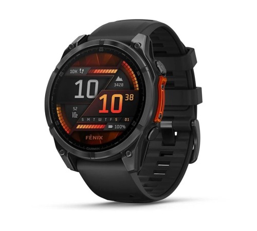 Умные часы Garmin Fenix 8 47 мм Amoled Slate Gray 010-02904-00