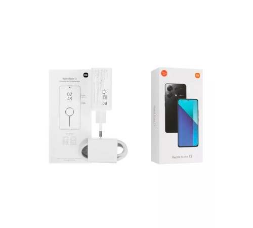 Смартфон Xiaomi Redmi Note 13 8/128 ГБ — мощный гаджет в чёрном цвете с поддержкой 4G и NFC