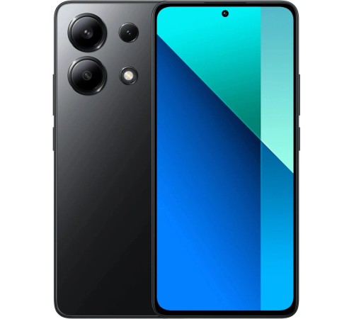 Смартфон Xiaomi Redmi Note 13 8/128 ГБ — мощный гаджет в чёрном цвете с поддержкой 4G и NFC