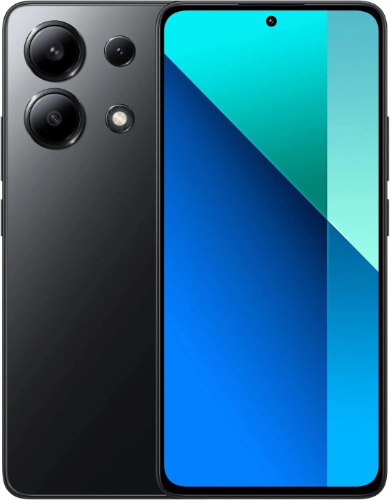 Смартфон Xiaomi Redmi Note 13 6/128 ГБ RU, 4G, NFС, Dual nano SIM, черный