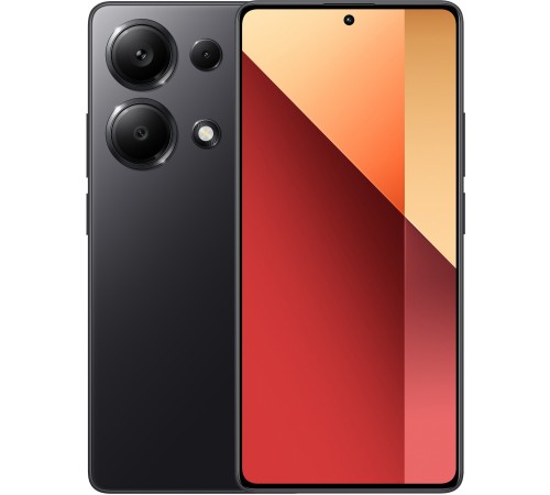 Смартфон Xiaomi Redmi Note 13 Pro 12/256 ГБ — мощный выбор в чёрном цвете с поддержкой 4G и NFC