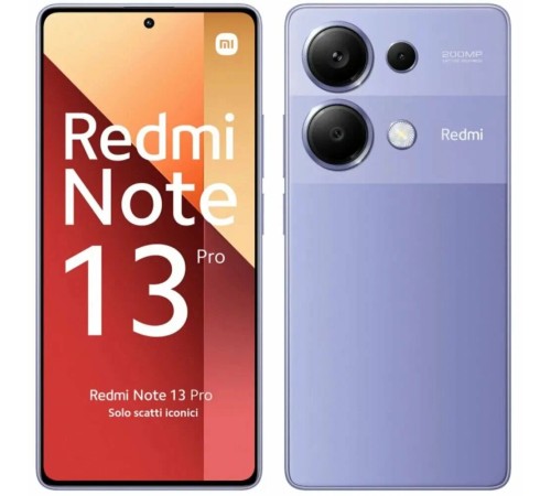 Смартфон Xiaomi Redmi Note 13 Pro 12/512 ГБ GB, 4G, NFC, Dual nano SIM, фиолетовый