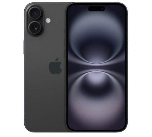 Смартфон Apple iPhone 16 256 ГБ в чёрном цвете: Dual SIM (nano SIM + eSIM)
